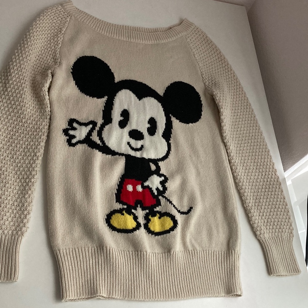 Mickey Mouse Knot Sweater
